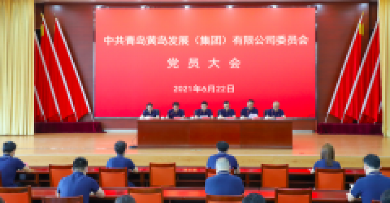 中共青島黃島發(fā)展（集團(tuán)）有限公司委員會(huì)黨員大會(huì)召開，選舉產(chǎn)生新一屆黨的委員會(huì)、紀(jì)律檢查委員會(huì)